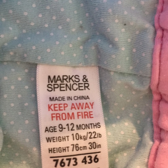 3/$25 Marks & Spencer Baby Girl Jeans - Picture 7 of 7